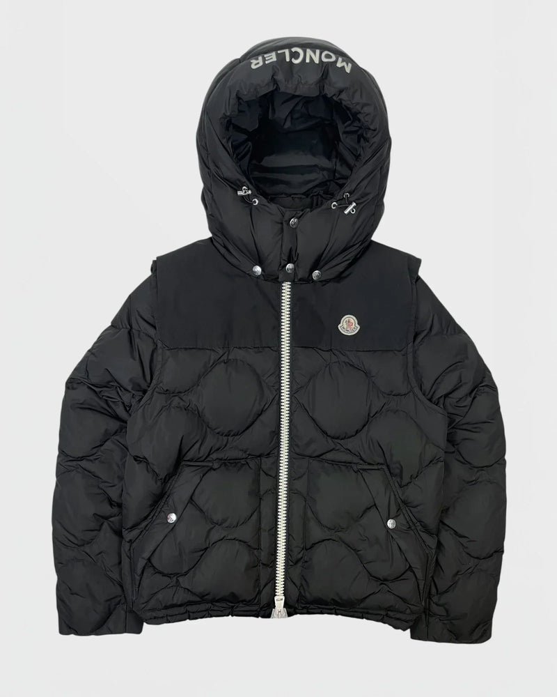 Moncler hybrid down jacket