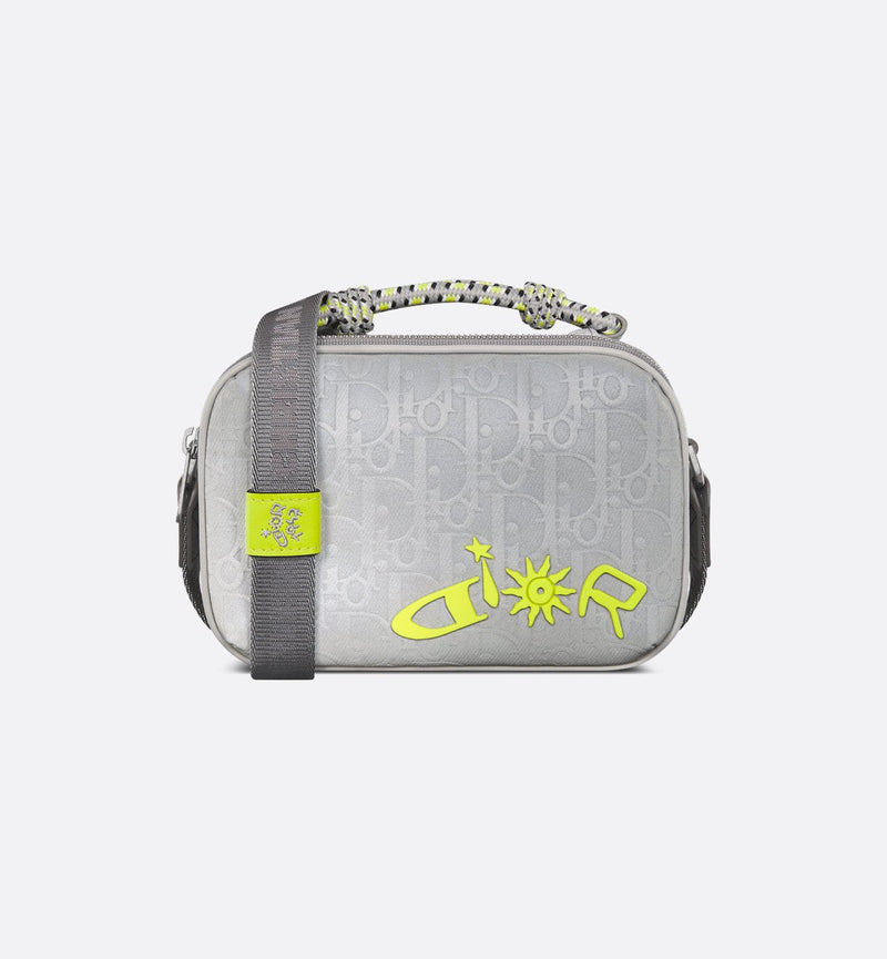 DIOR AND LEWIS HAMILTON zipped mini bag