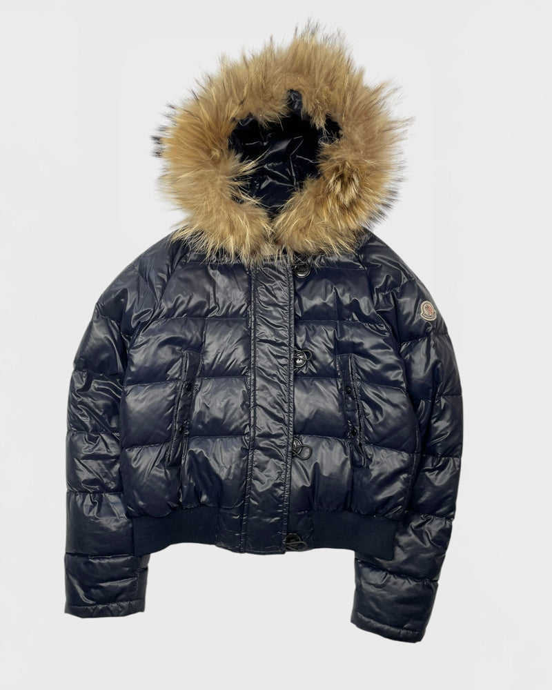 Moncler fur puffer jacket