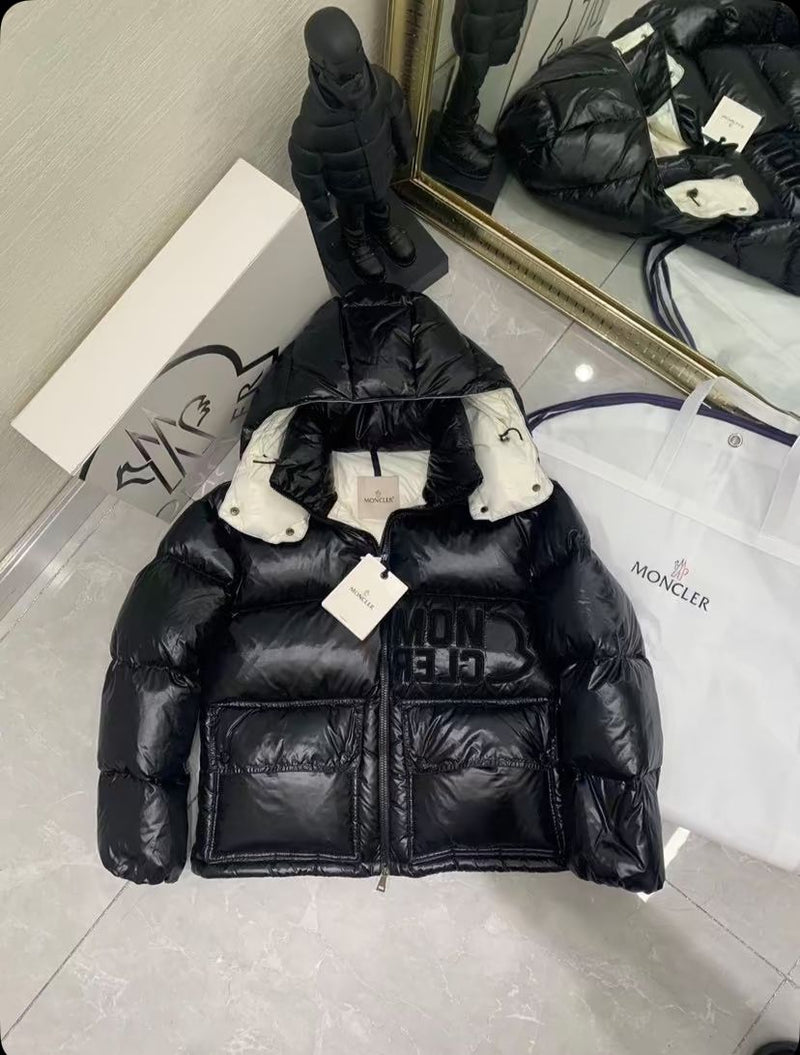 MONCLER Abbaye Quilted Down Jacket Black