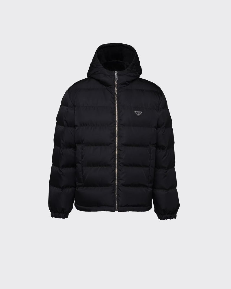 Short Re-Nylon puffer jacket