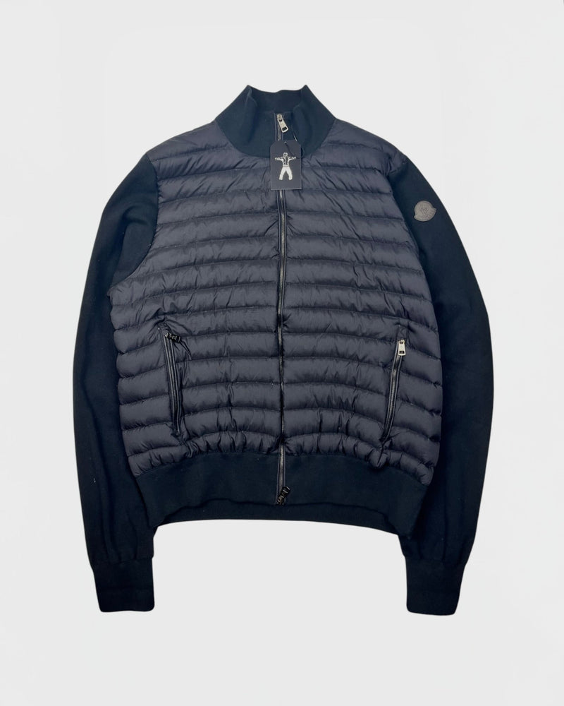 Moncler mixed-material cardigan/jacket