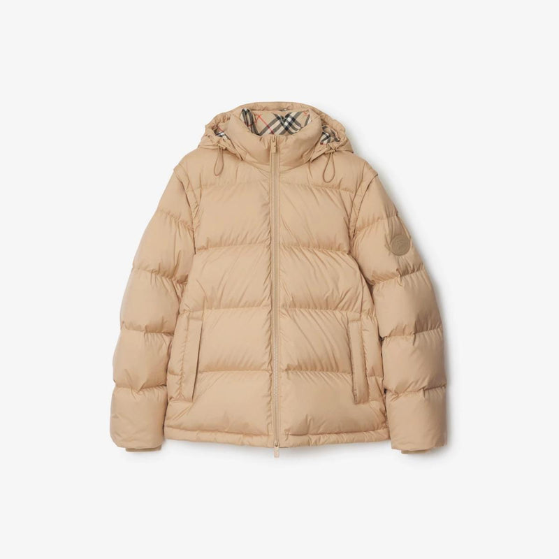 Veste Matelassée à Manches Amovibles