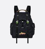 Dior Hit The Road Flap Backpack DIOR AND LEWIS HAMILTON