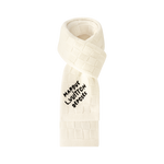 Bonnet et Écharpe Écharpe Damier Snug Crème