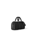 Sac Keepall Bandoulière 25 Noir Cuir