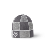 Bonnet et Écharpe Damier Heritage Gris