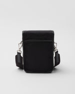 Sac porté épaule en Re-Nylon et cuir Saffiano