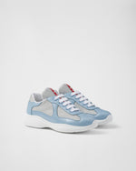 Prada America’s Cup Bike fabric sneakers in sky blue