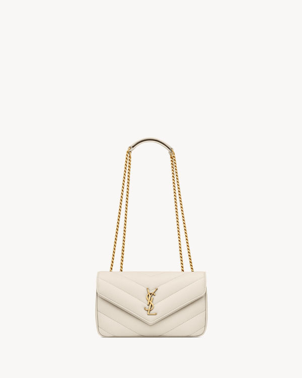 LOULOU SMALL EN CUIR MATELASSÉ