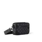 Black Alpha Messenger Bag