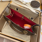 LV - Small OnTheGo BB Tote Brown double