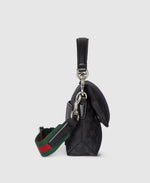 Sac à bandoulière en toile GG petit format