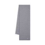 Bonnet et Écharpe Néo Petit Damier Gris