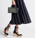 Dior East-West Book Tote with shoulder strap