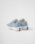 Prada America’s Cup Bike fabric sneakers in sky blue