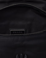 Sac porté épaule en Re-Nylon et cuir Saffiano
