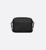 Rider 2.0 Zipped Messenger Mini Bag Black and Beige