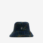 Bob en molleton Check Argil midnight