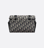 Dior Hit The Road Black and Beige Flap Messenger Bag