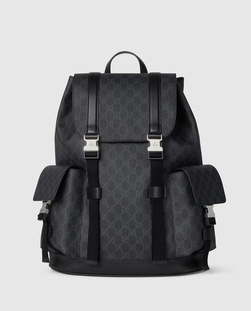 GG Black backpack large size