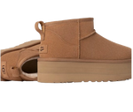 UGG Botte Classic Ultra Mini à plateforme  Marron