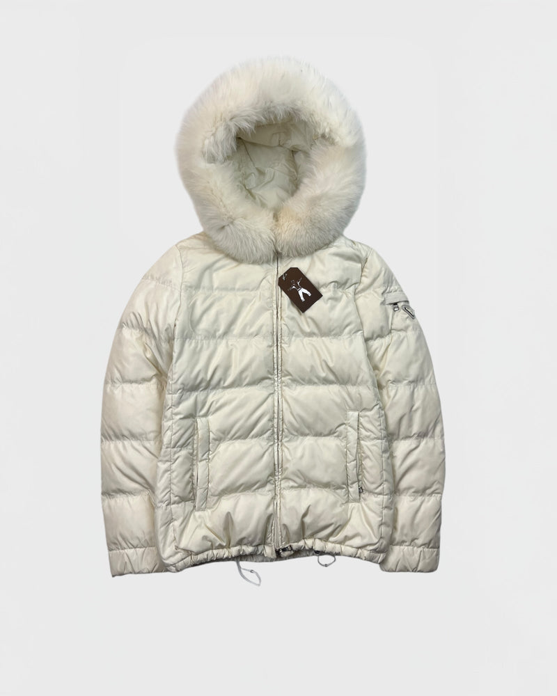 Prada puffer/fur jacket