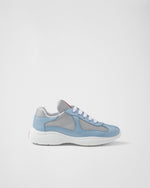 Prada America’s Cup Bike fabric sneakers in sky blue