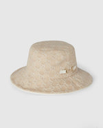 GG denim bucket hat with Horsebit