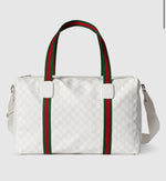Sac de voyage avec bande Web moyen format