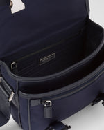Sac porté épaule en Re-Nylon et cuir Saffiano