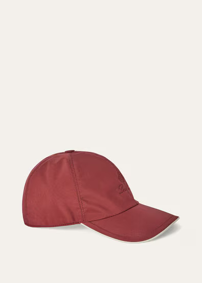Casquette Loro Piana Rouge
