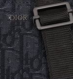Zipped shoulder pouch
Black Dior Oblique jacquard canvas