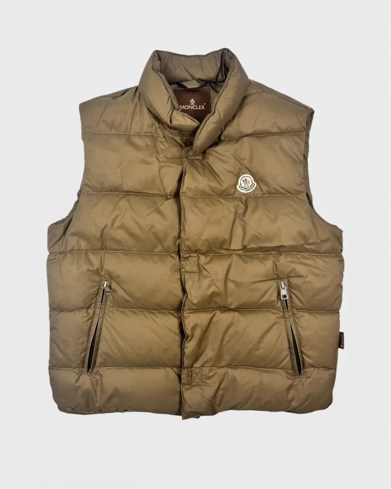 Moncler sleeveless down jacket