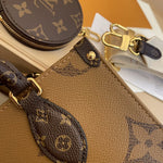 LV - Small OnTheGo BB Tote Brown double