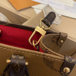 LV - Small OnTheGo BB Tote Brown double