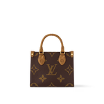 LV - Small OnTheGo BB Tote Brown double