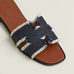 Oran sandals - Raw Blue