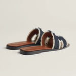 Oran sandals - Raw Blue