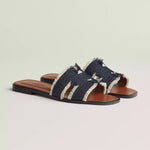 Oran sandals - Raw Blue