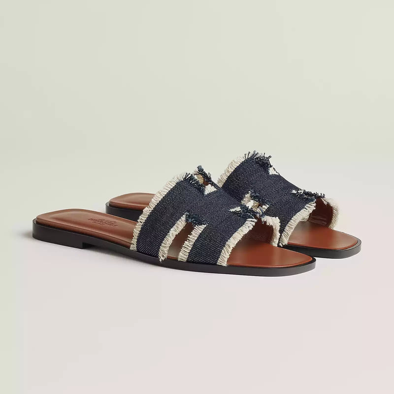 Oran sandals - Raw Blue