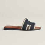 Oran sandals - Raw Blue
